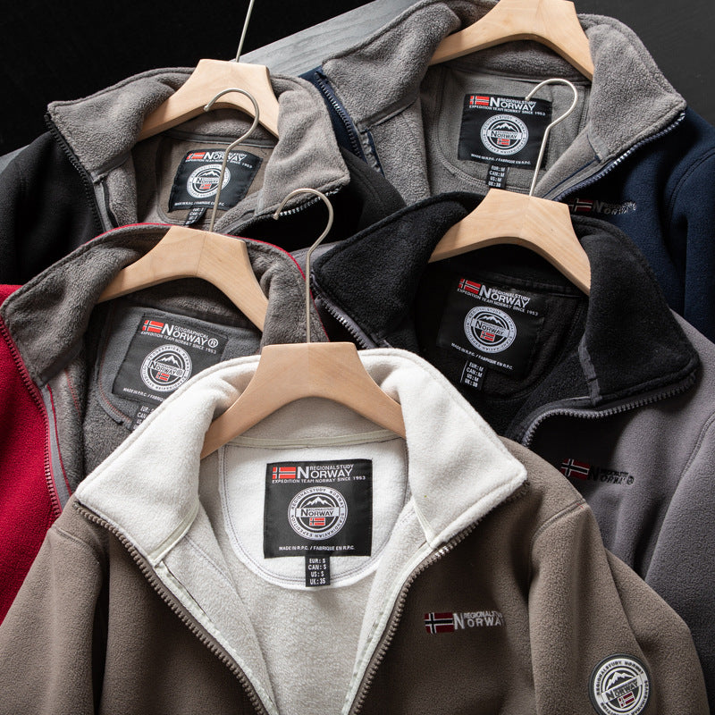 Unisex 360-Degree Ultra-Warm Sherpa Jacket