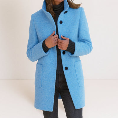 Charlotte Luxe™ | Refined Button-Up Coat