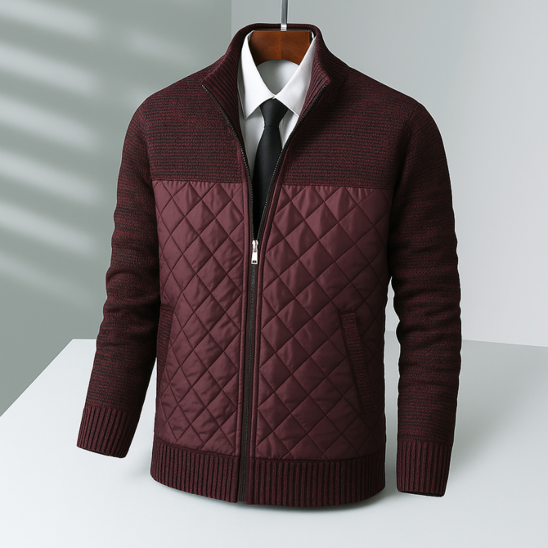 ELMORE — Quilted Elegance Jacket