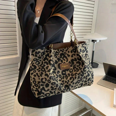 Felloria - Exotic Leopard Tote