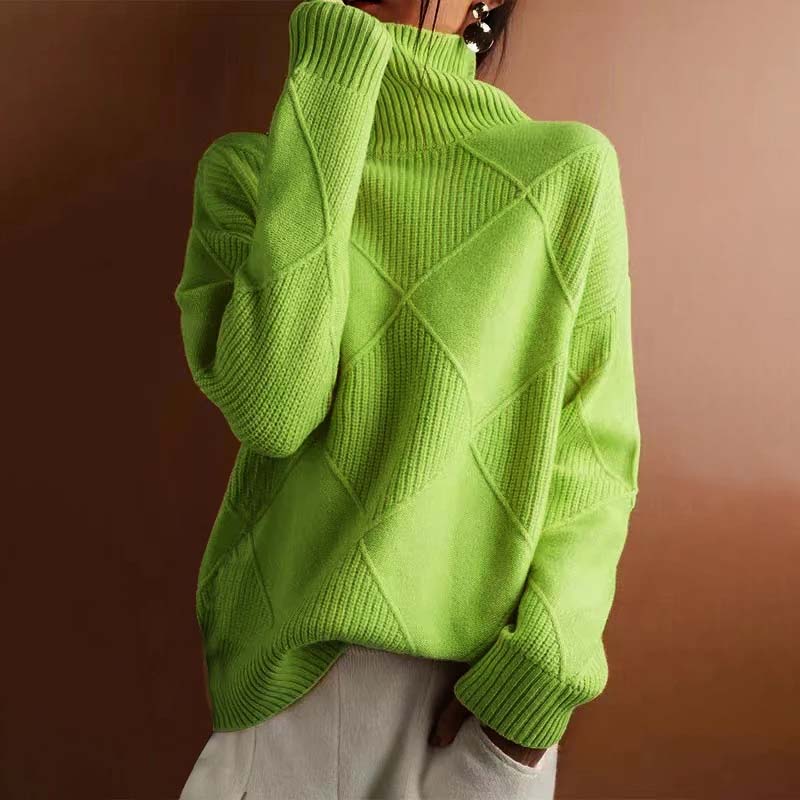 CALISSON — High Neck Knitted Sweater