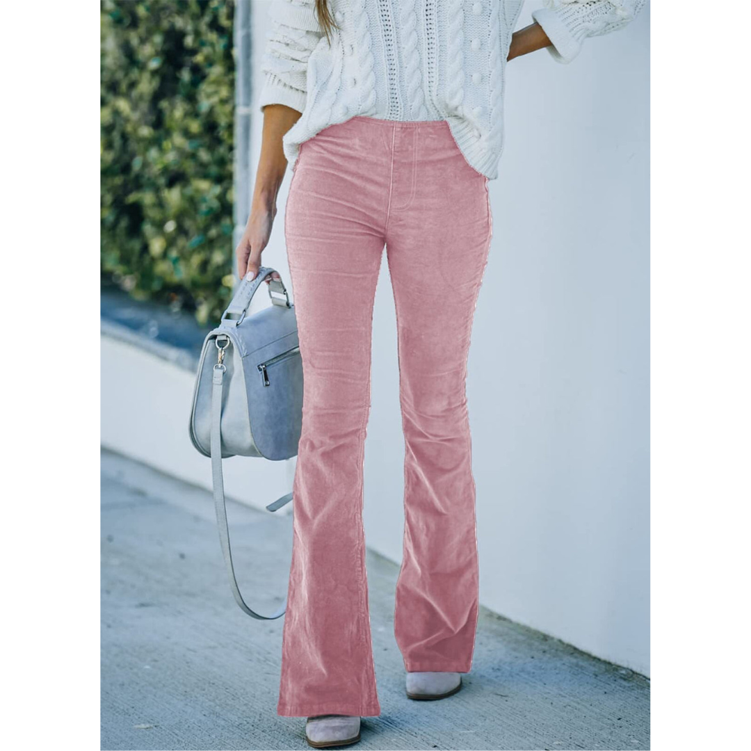 Chloe | Corduroy Flare Pants