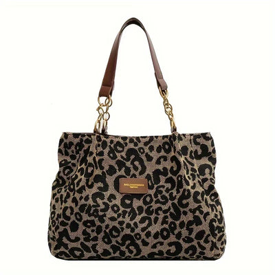 Felloria - Exotic Leopard Tote