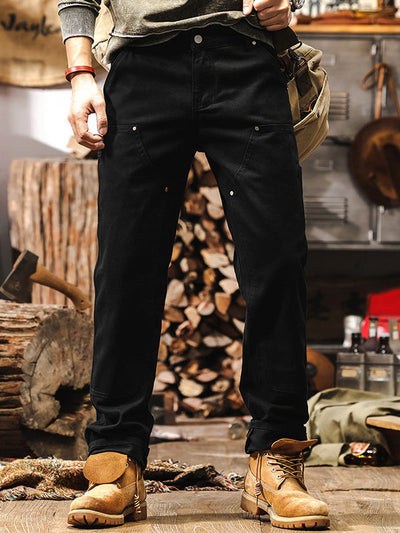 RUGGED WORKWEAR STRAIGHT-LEG UTILITY PANTS