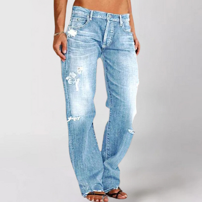 Vikki™ | Loose Wide-Leg Denim Jeans