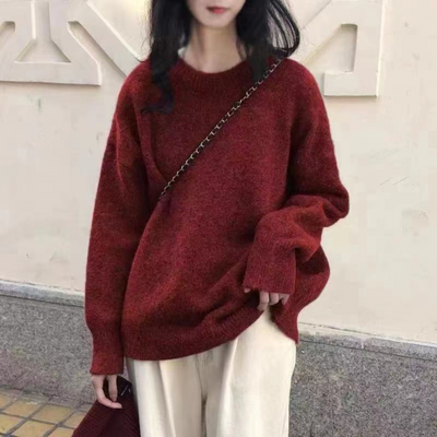 DERDI™ - Casual Long Sleeve Round Neck Sweater