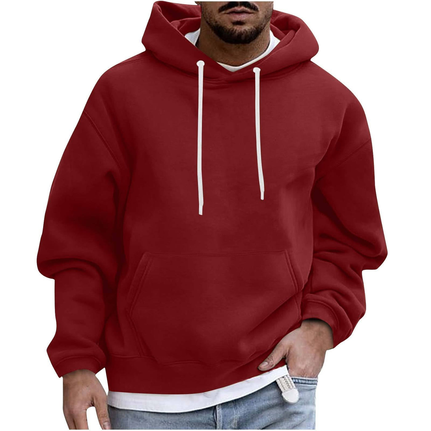 Men's Outdoor Comfort Oversized Fall Hoodie
