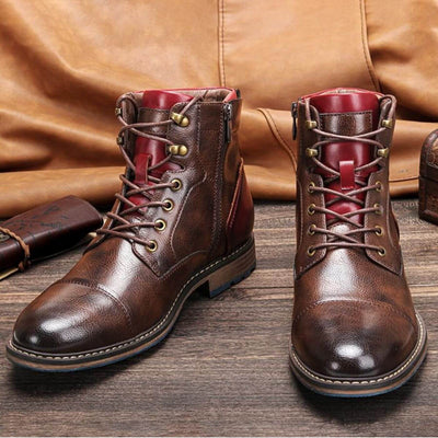 ELDRICH — Oxford Leather Boots