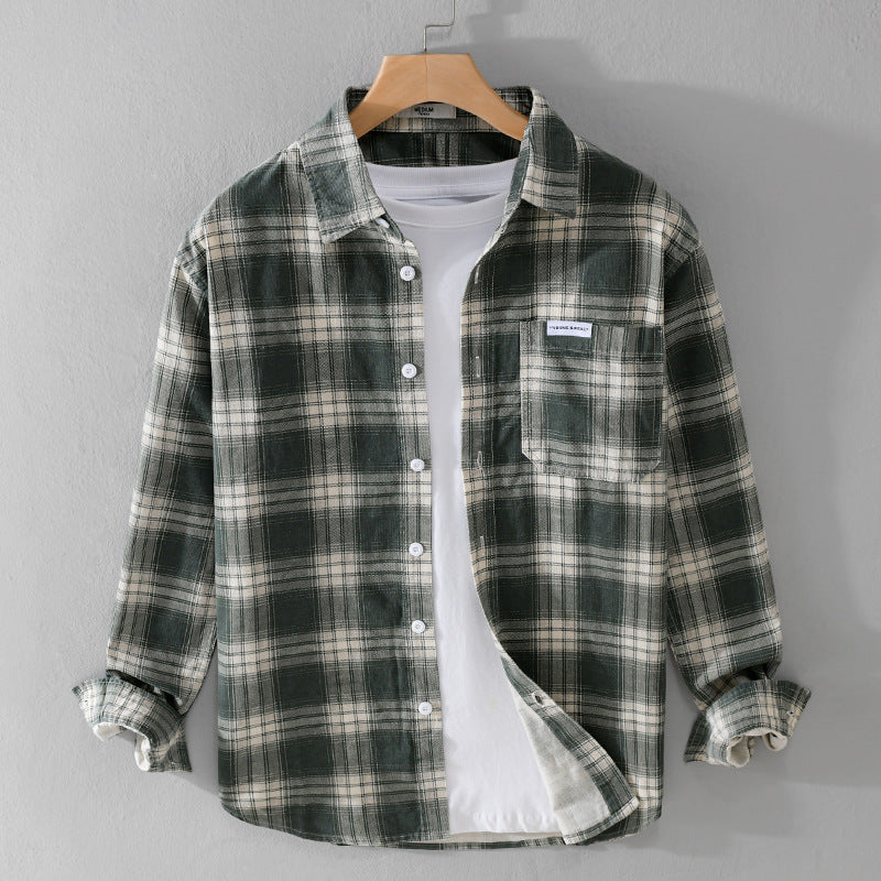 MIRWELD — Plaid Elegance Shirt