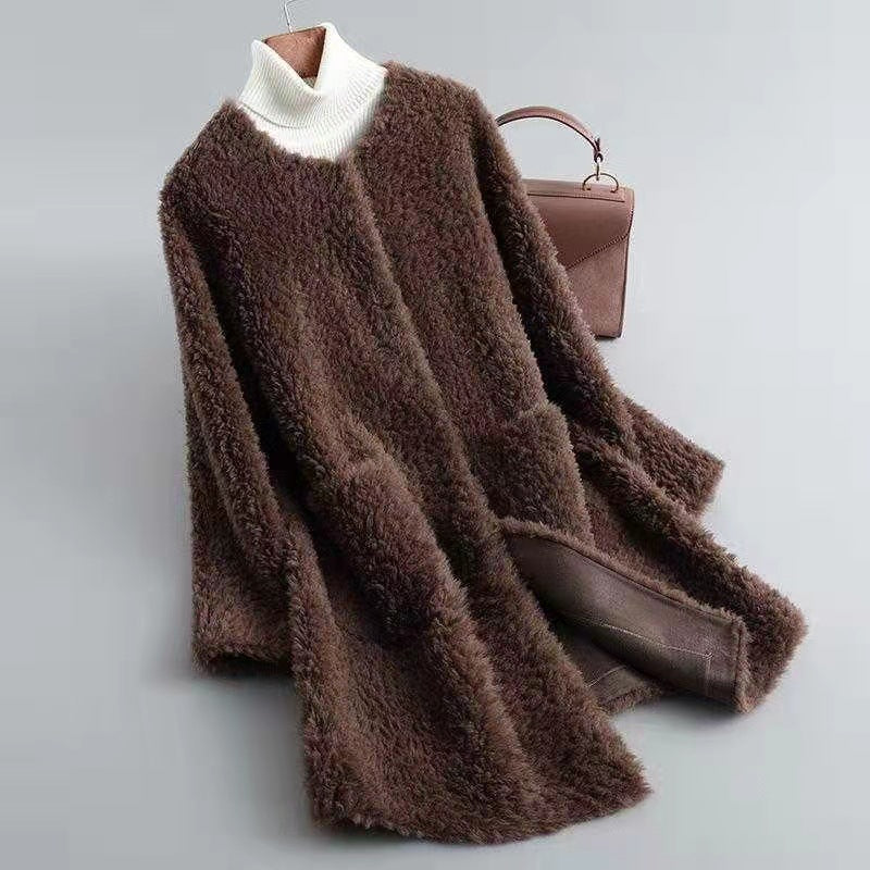 AURELIA — Shearling Elegance Coat