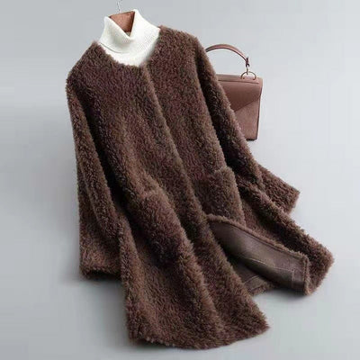 AURELIA — Shearling Elegance Coat