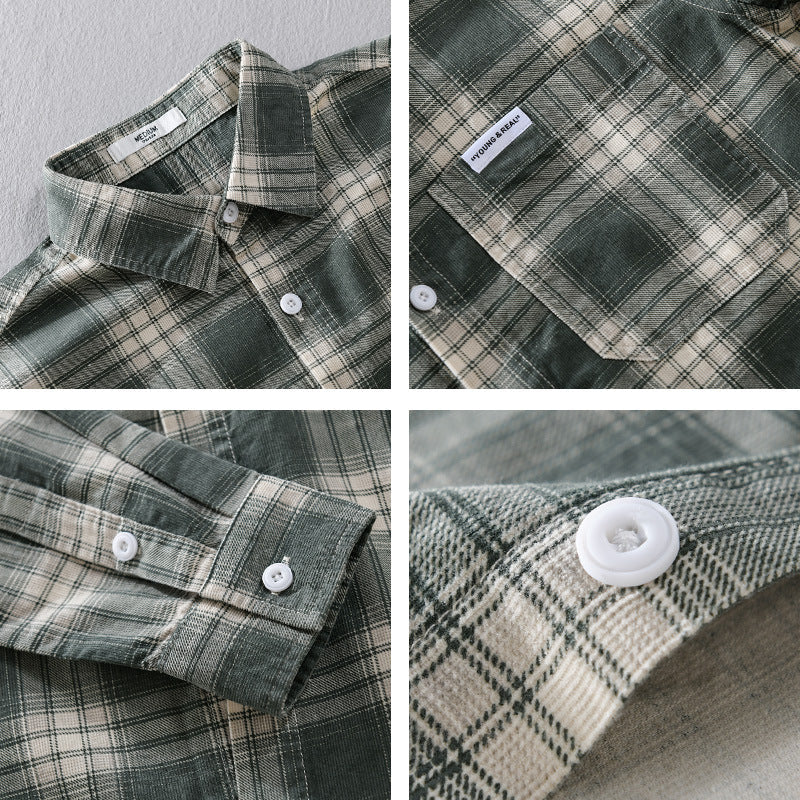 MIRWELD — Plaid Elegance Shirt