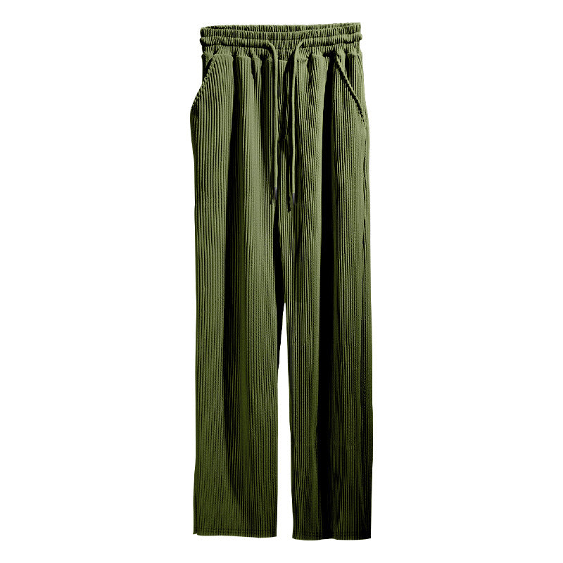 Men's Casual Ribbed Trousers