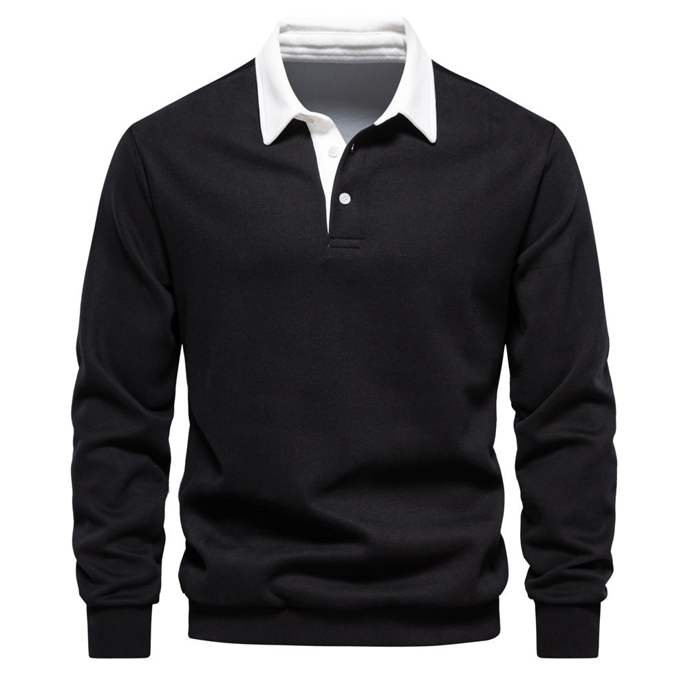 Men's Classic Ultimate Comfort Ribbed Polo Sweater