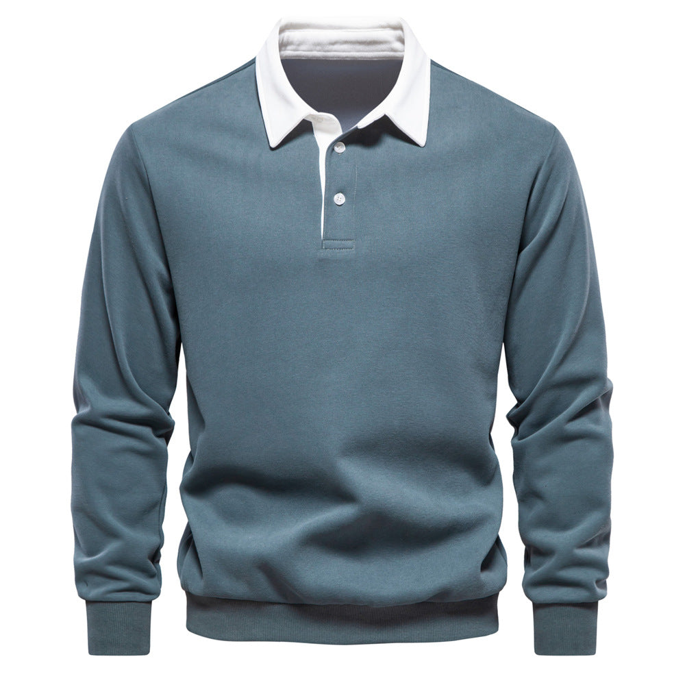 Men's Classic Ultimate Comfort Ribbed Polo Sweater