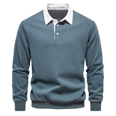 Men's Classic Ultimate Comfort Ribbed Polo Sweater