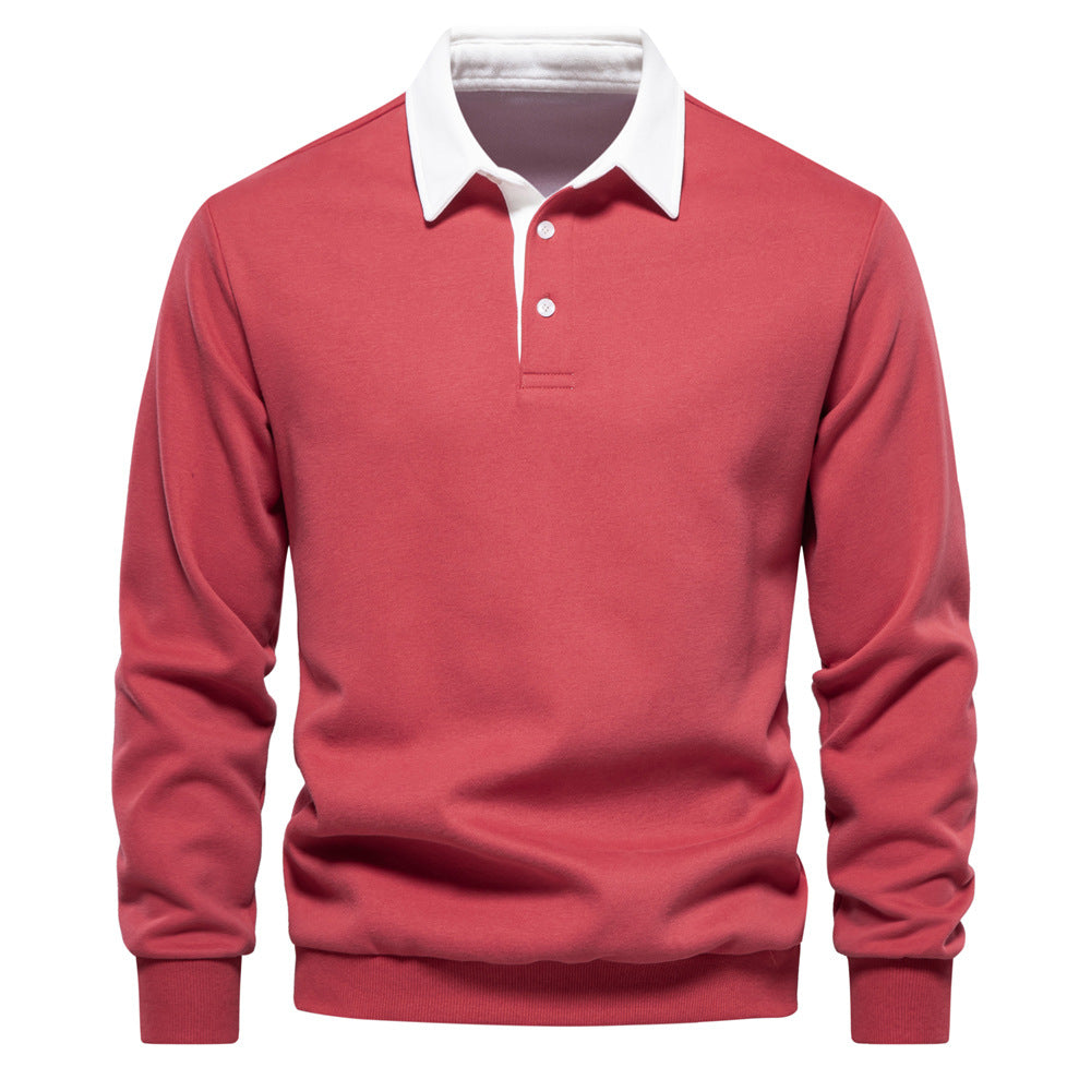 Men's Classic Ultimate Comfort Ribbed Polo Sweater