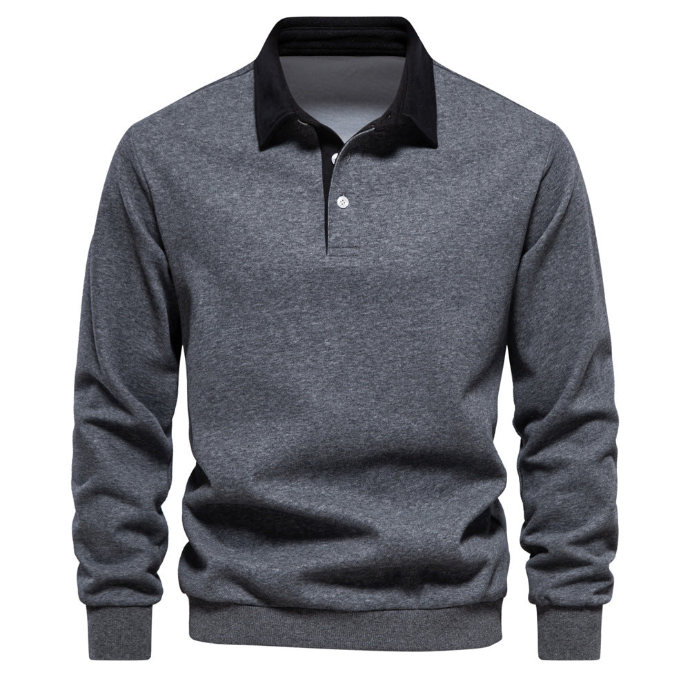 Men's Classic Ultimate Comfort Ribbed Polo Sweater