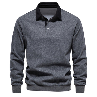Men's Classic Ultimate Comfort Ribbed Polo Sweater