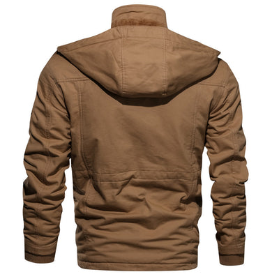 Men’s Heavy-Duty Winter Fleece Lining Jacket