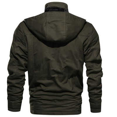 Men’s Heavy-Duty Winter Fleece Lining Jacket