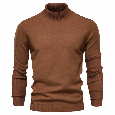 Men's Premium Cozy Knit Turtleneck Sweater