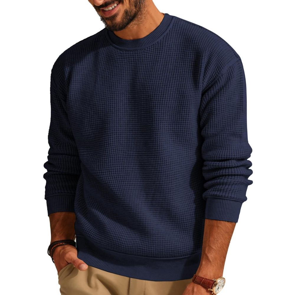Men's Premium Knit Crewneck Sweater