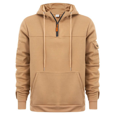 Men's Premium Warm Utility Zip-Up Hoodie