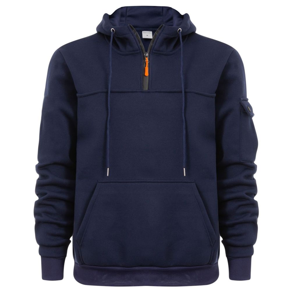 Men's Premium Warm Utility Zip-Up Hoodie