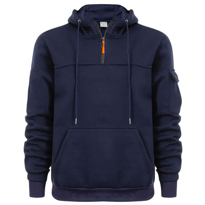 Men's Premium Warm Utility Zip-Up Hoodie