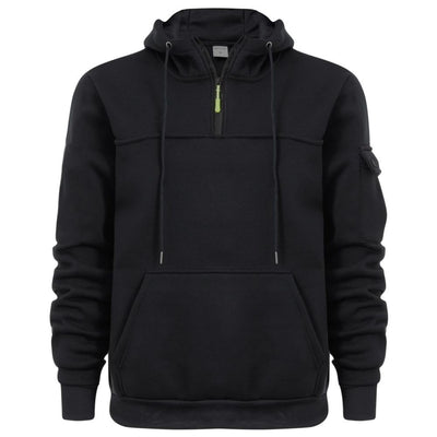 Men's Premium Warm Utility Zip-Up Hoodie