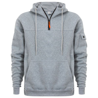 Men's Premium Warm Utility Zip-Up Hoodie