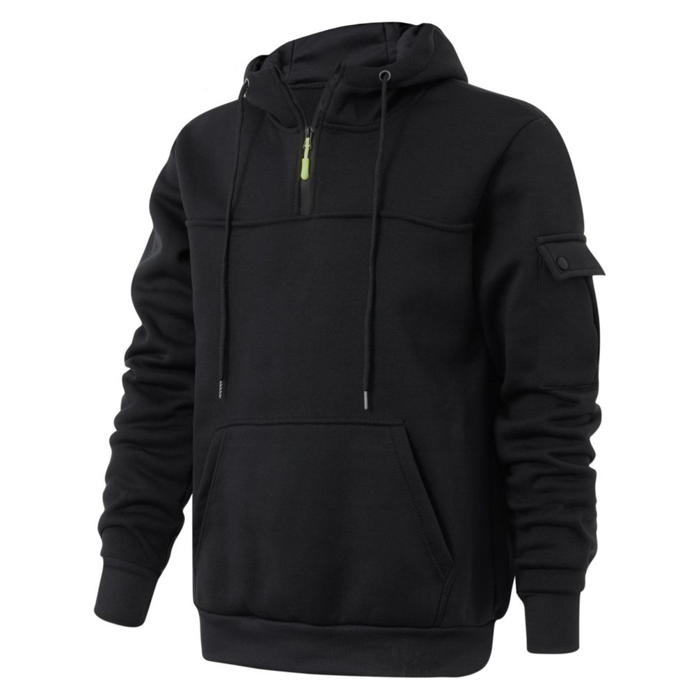 Men's Premium Warm Utility Zip-Up Hoodie