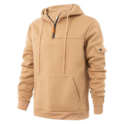 Men's Premium Warm Utility Zip-Up Hoodie