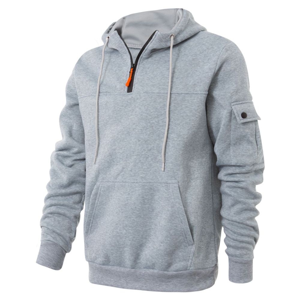 Men's Premium Warm Utility Zip-Up Hoodie