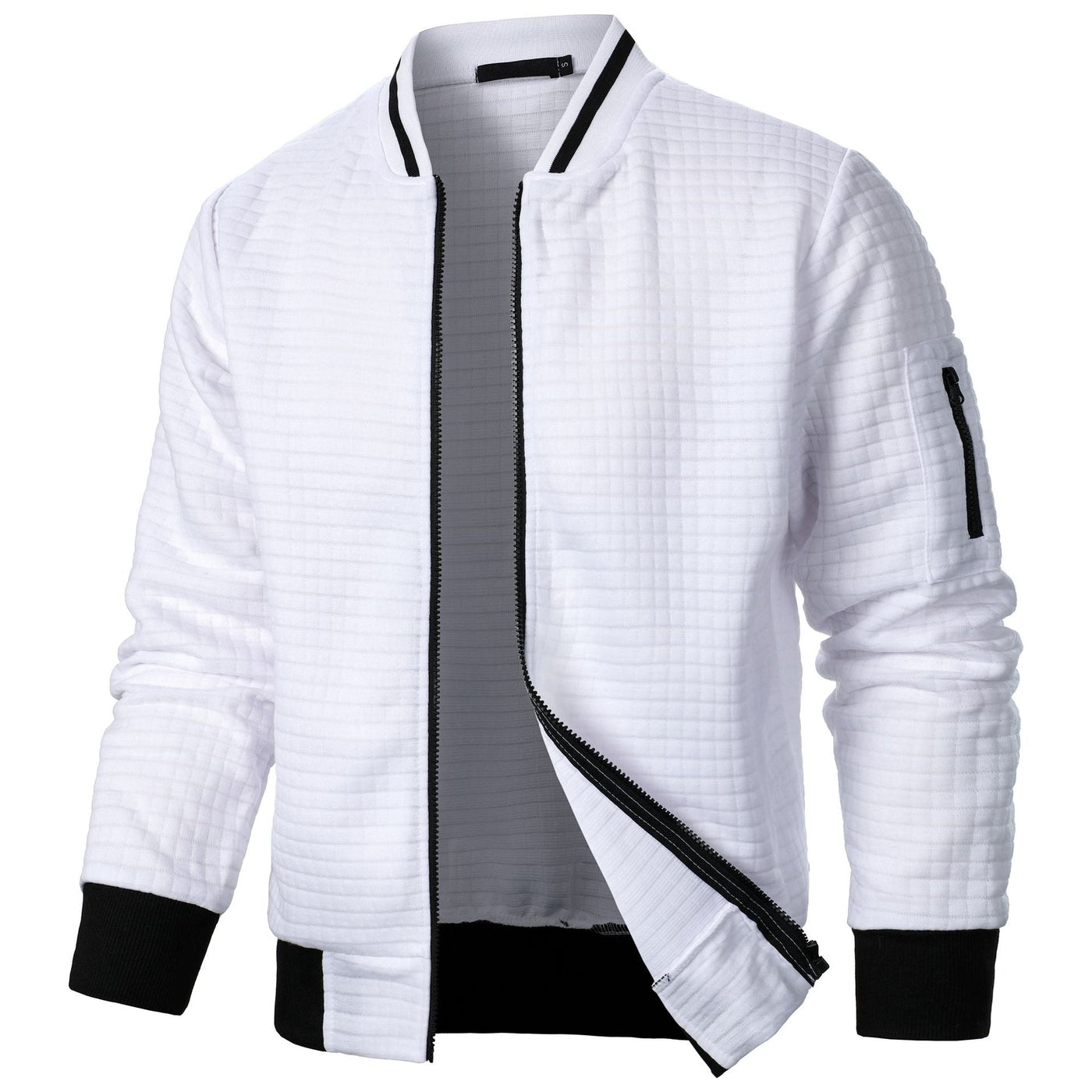 Men’s Quilted Bomber Jacket