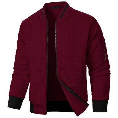 Men’s Quilted Bomber Jacket