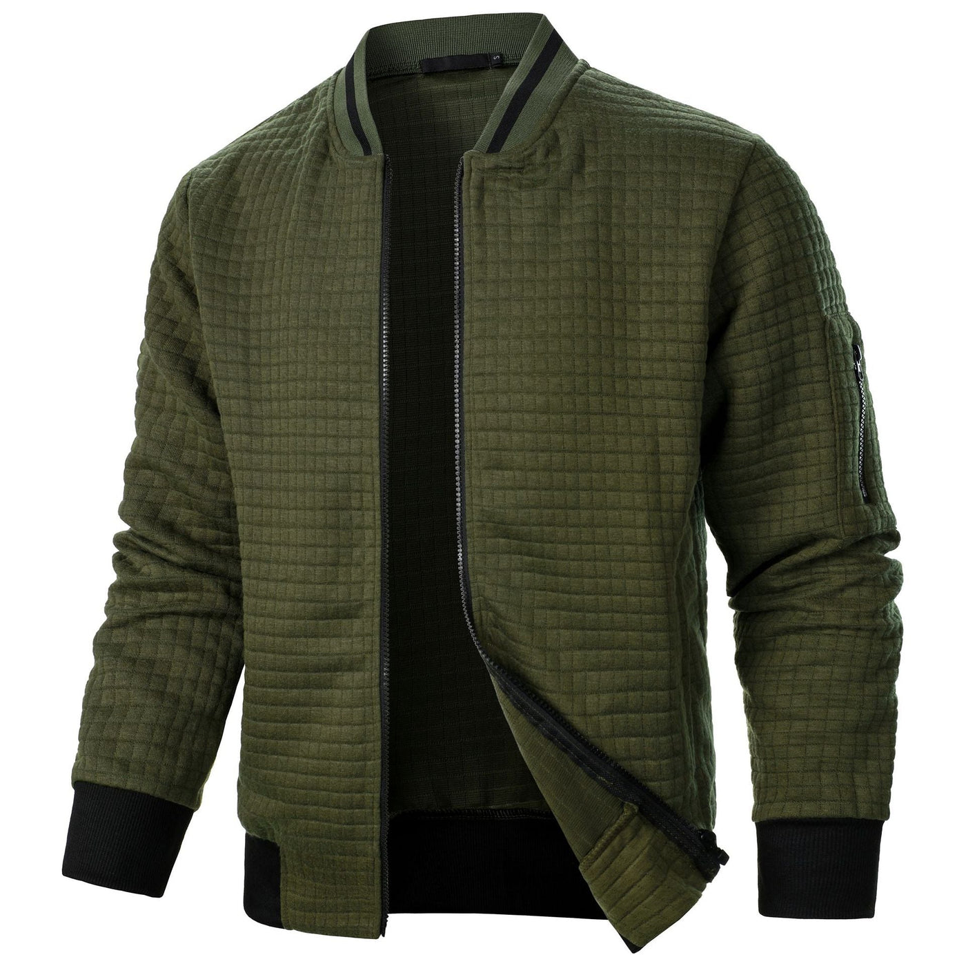 Men’s Quilted Bomber Jacket
