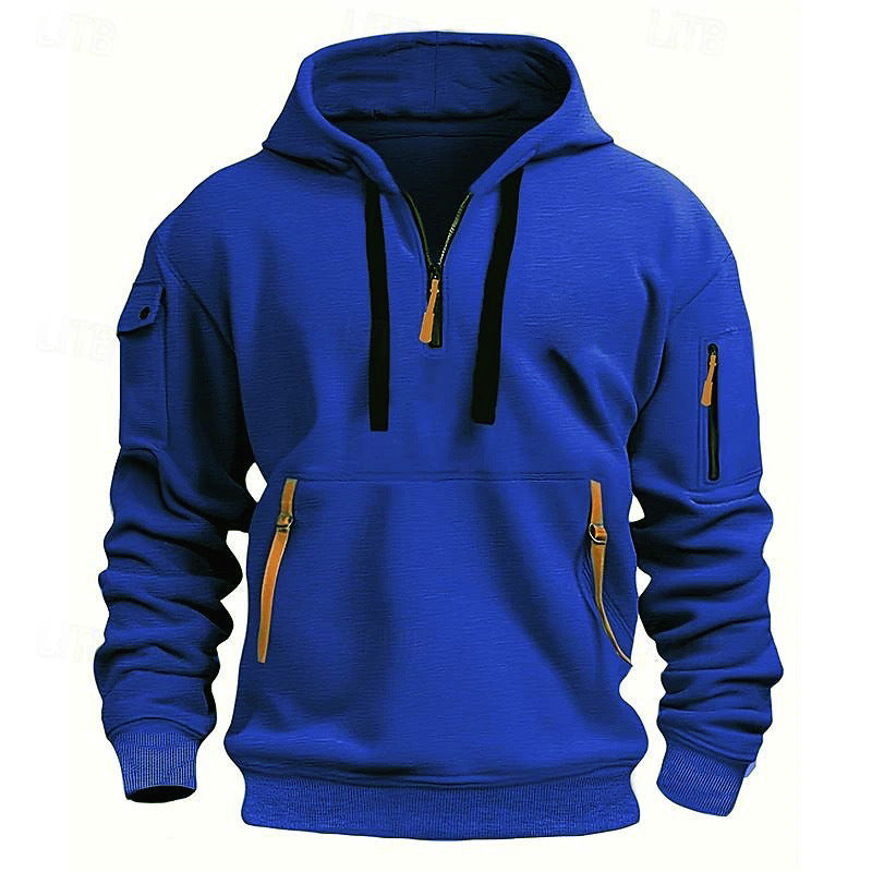 Men's Stylish Functionality Zipper Hoodie