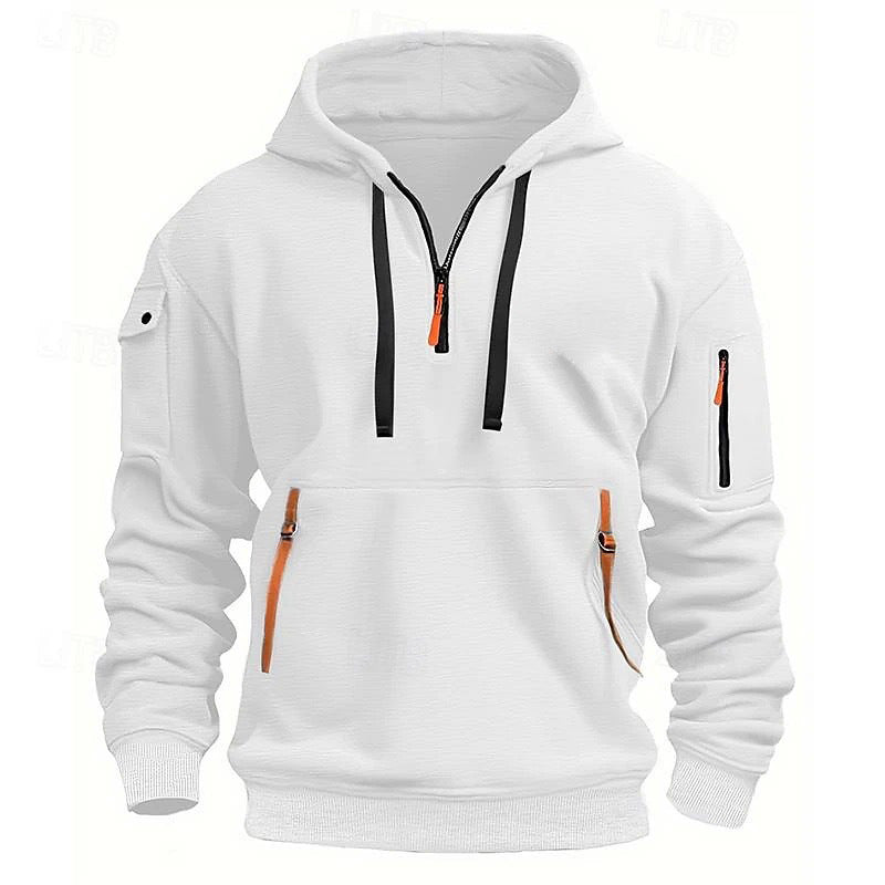 Men's Stylish Functionality Zipper Hoodie