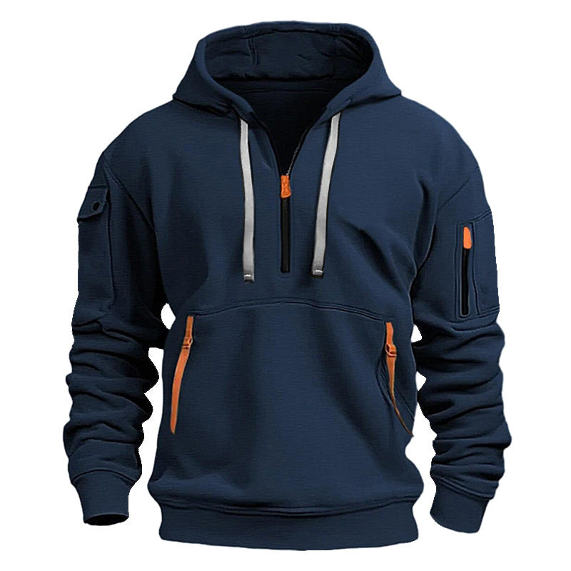 Men's Stylish Functionality Zipper Hoodie