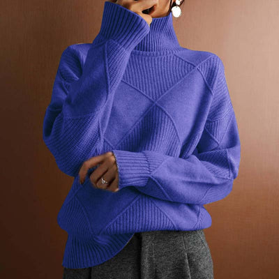 CALISSON — High Neck Knitted Sweater