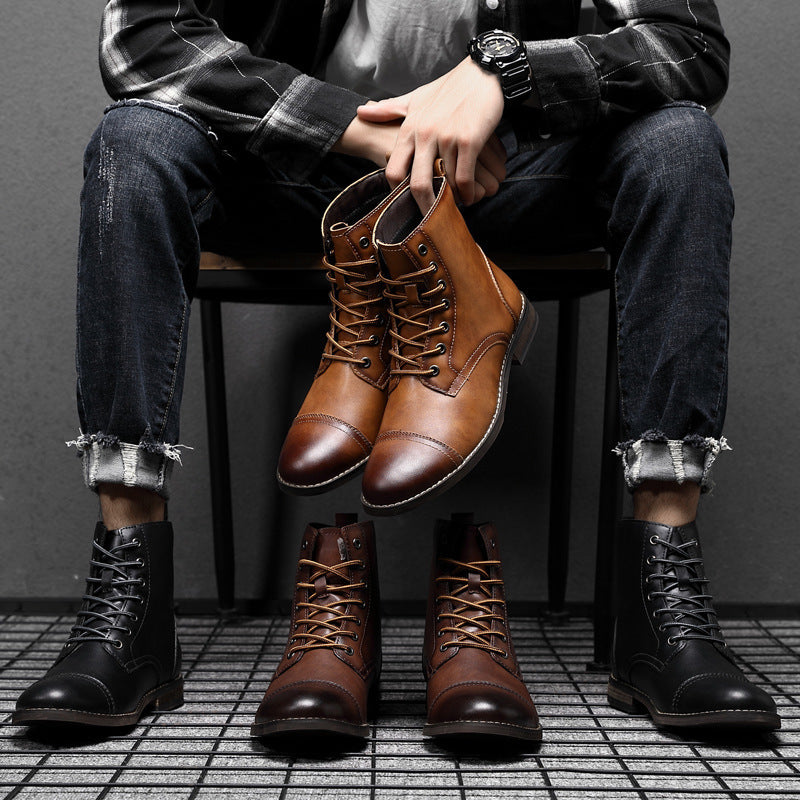 MIRANO — Genuine Leather Boots