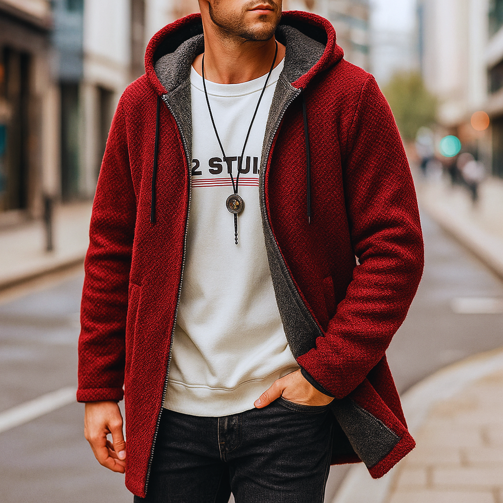 Lumière Éclatante — Hooded Coat