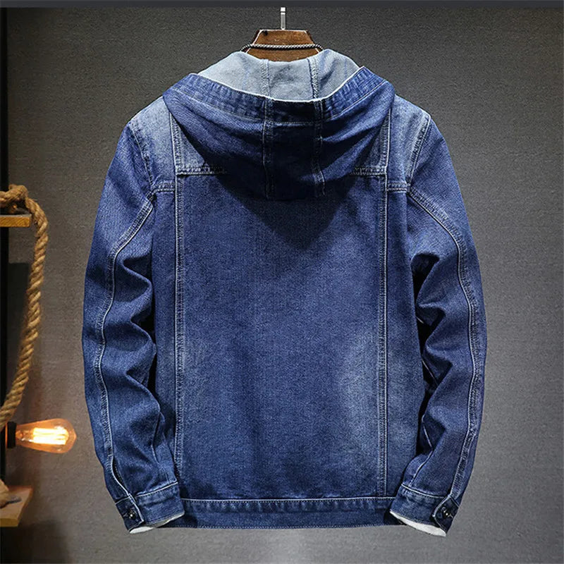 INDIGOVA — Denim Hoodie