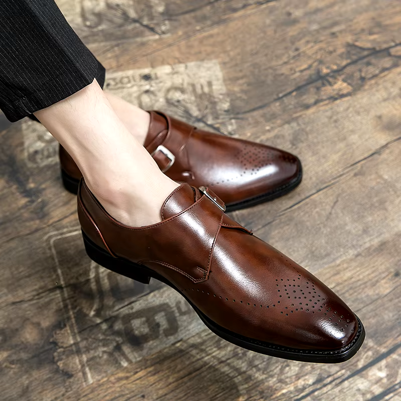 MONTCLAIR — Monk Strap Dress Shoes