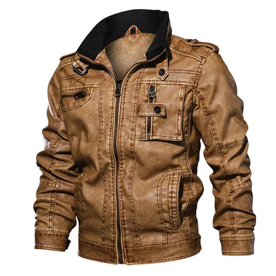 Eldridge™ | Timeless Leather Jacket