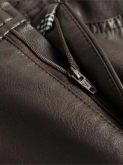 Lunara Leather Elegance Trousers