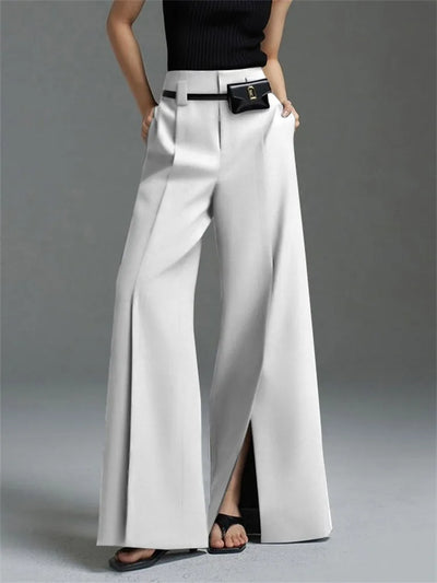 LUMIÈRE — Wide-Leg Trousers