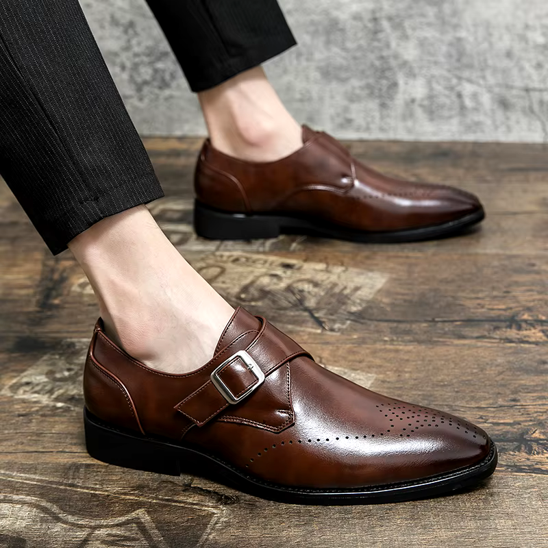 MONTCLAIR — Monk Strap Dress Shoes